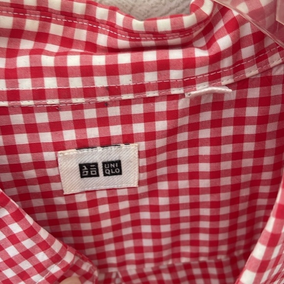 ❤️ 🆕 UNIQLO Button Down Shirt Size L - Picture 4 of 4